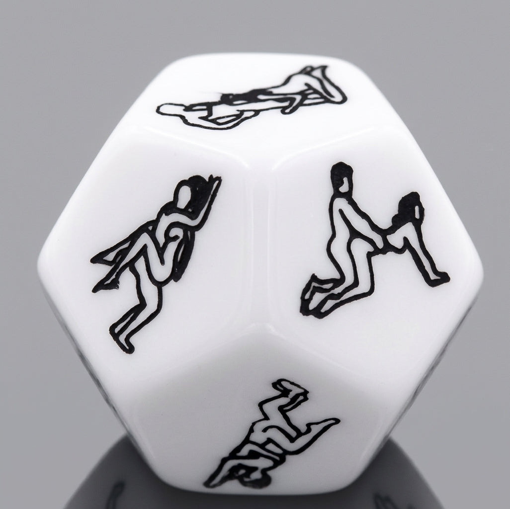 Dé coquin pour couples – Jeu romantique à 12 faces pour soirées amusantes